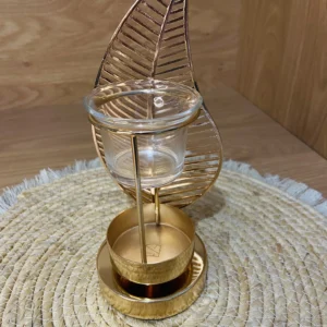 Brûle-parfum Palme (Défaut : légère marque sur le socle)